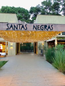 Punta del Este, Uruguay ~ fancy shops on my list!Santas Negras shop entrance outside
