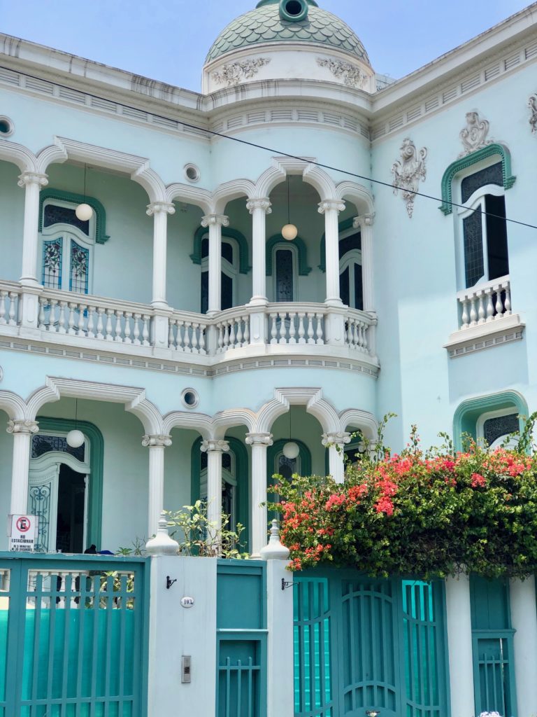 Barranco, Lima, house front