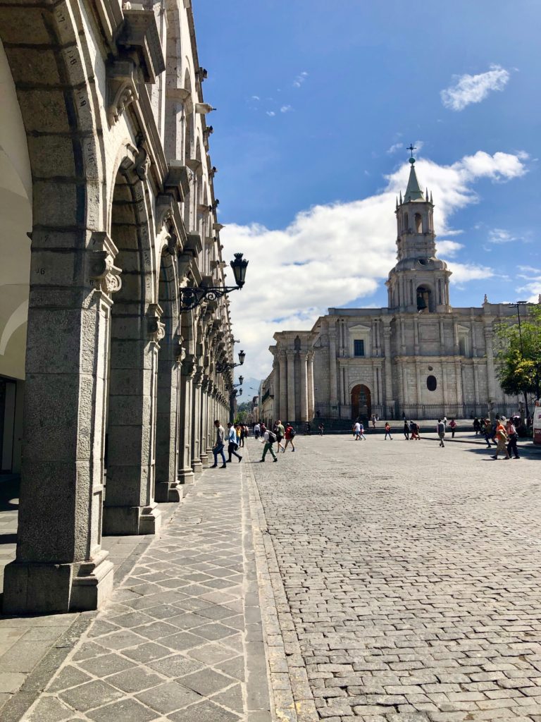 Arequipa, city centre