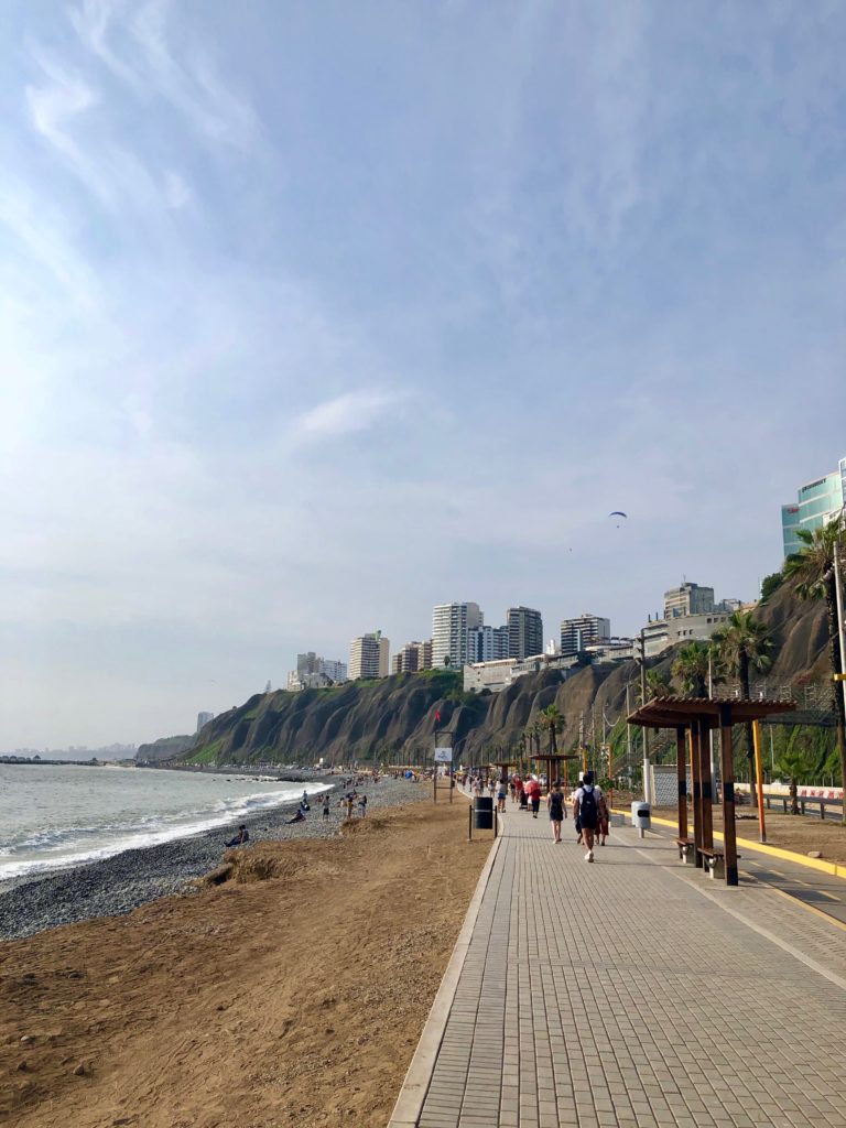 Miraflores, Lima, coast