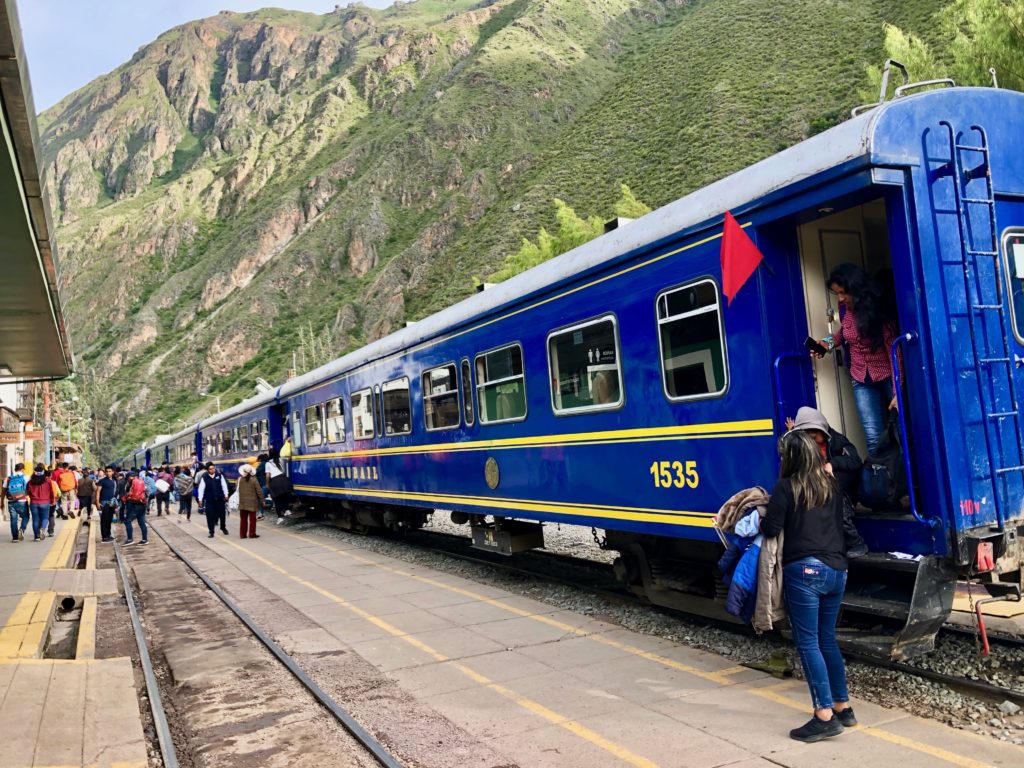 Train station, Ollantaytambo